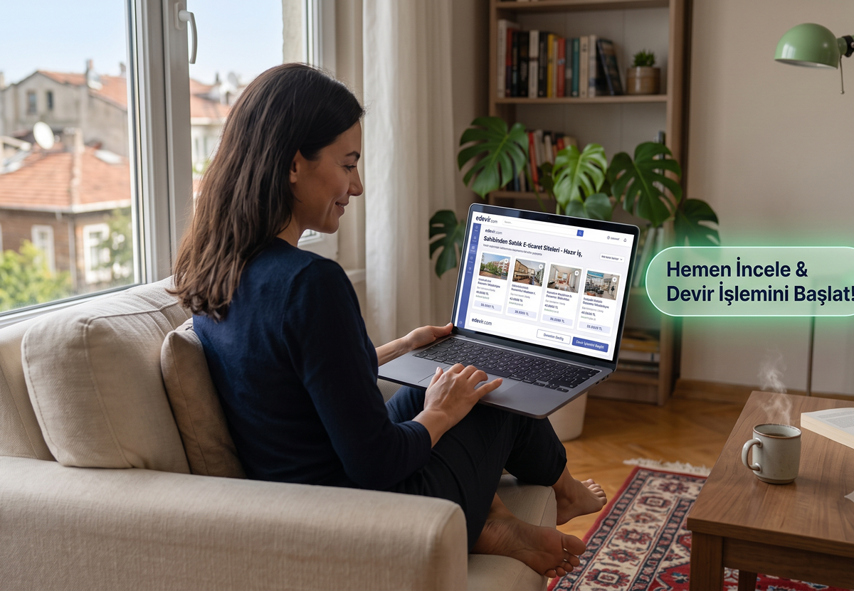 Sahibinden Satılık E-ticaret Sitesi