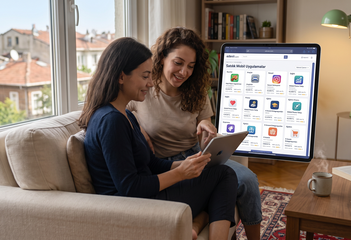 Satılık Mobil Uygulamalar - Eticaret Uygulaması - Edevir.com